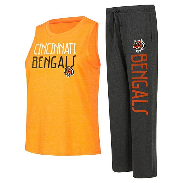 Женский спортивный сет concepts черный/оранжевый cincinnati bengals: майка-мускул и брюки Unbranded
Женский спортивный сет concepts черный/оранжевый cincinnati bengals: майка-мускул и брюки Unbranded