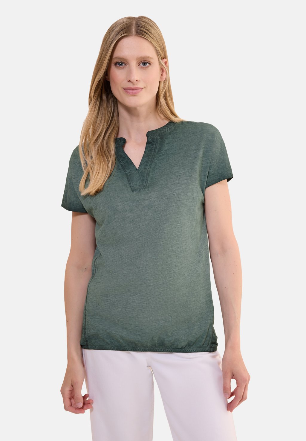 Базовая футболка WASHED-OPTIK Cecil, темно-зеленый
Базовая футболка WASHED-OPTIK Cecil, темно-зеленый