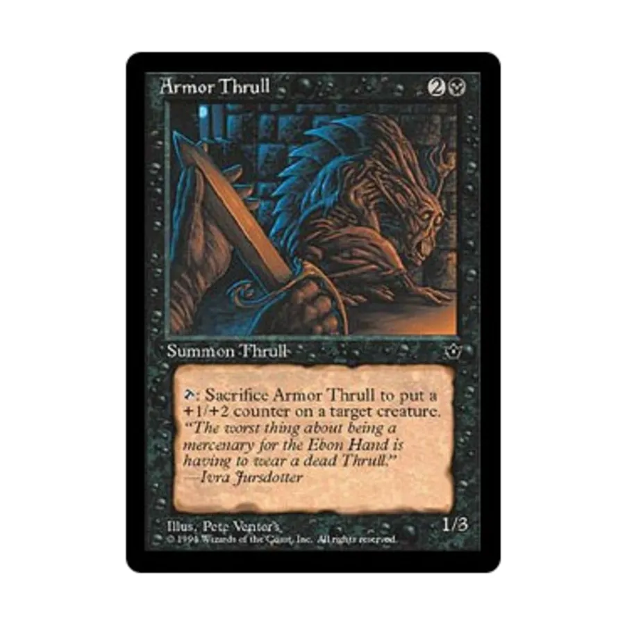 CCG Броня Трулла - Вер. 2 (С4), MTG - Fallen Empires
CCG Броня Трулла - Вер. 2 (С4), MTG - Fallen Empires