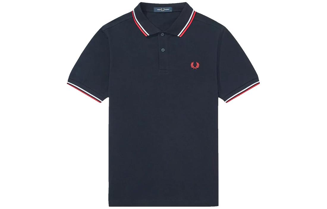 Поло с вышитым логотипом FRED PERRY, синий
Поло с вышитым логотипом FRED PERRY, синий