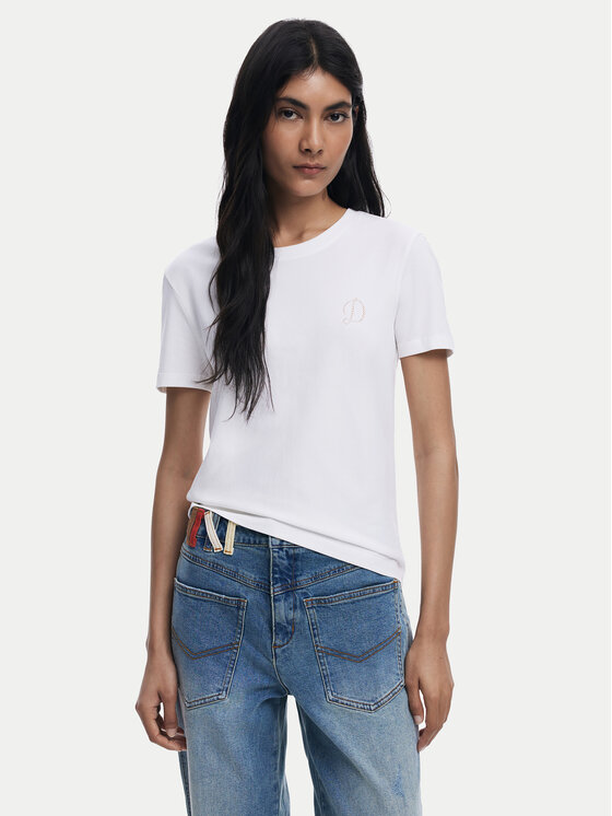 Футболка regular fit Amber 25WWTK07 Desigual, белый
Футболка regular fit Amber 25WWTK07 Desigual, белый