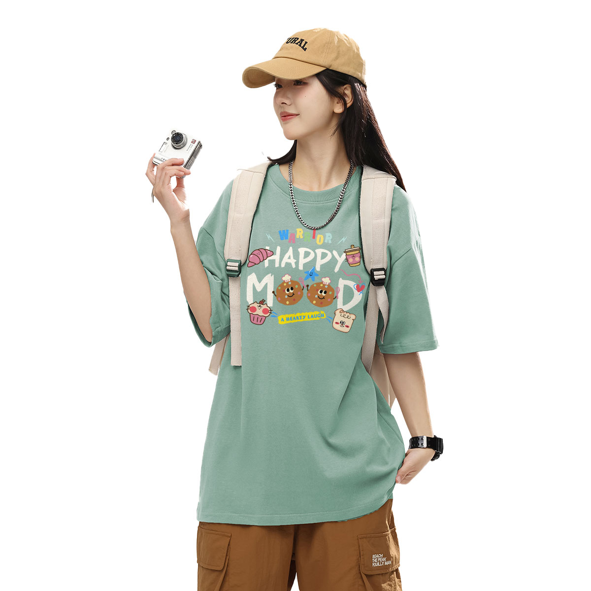 Обычная футболка женская WARRIOR, зеленый
Обычная футболка женская WARRIOR, зеленый