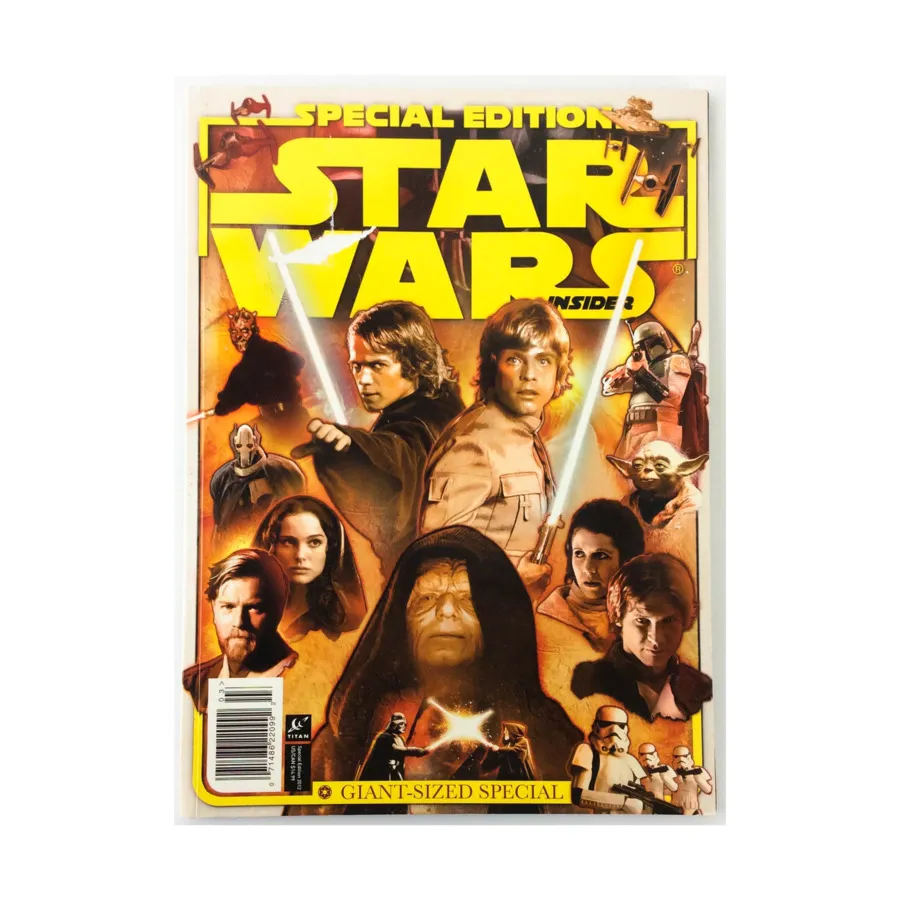 Журнал Special Edition 2012 "James Earl Jones, John Dykstra, Toughest Creatures", Star Wars Insider #101 - #150 (WOTC)
Журнал Special Edition 2012 "James Earl Jones, John Dykstra, Toughest Creatures", Star Wars Insider #101 - #150 (WOTC)