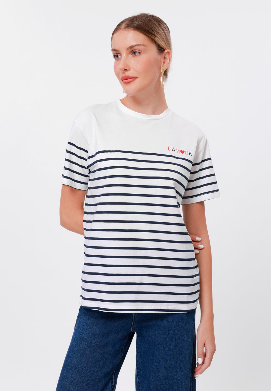 Футболка Anna Field Print T-shirt, White/Navy/White, Белый, Футболка Anna Field Print T-shirt, White/Navy/White
Футболка Anna Field Print T-shirt, White/Navy/White, Белый, Футболка Anna Field Print T-shirt, White/Navy/White