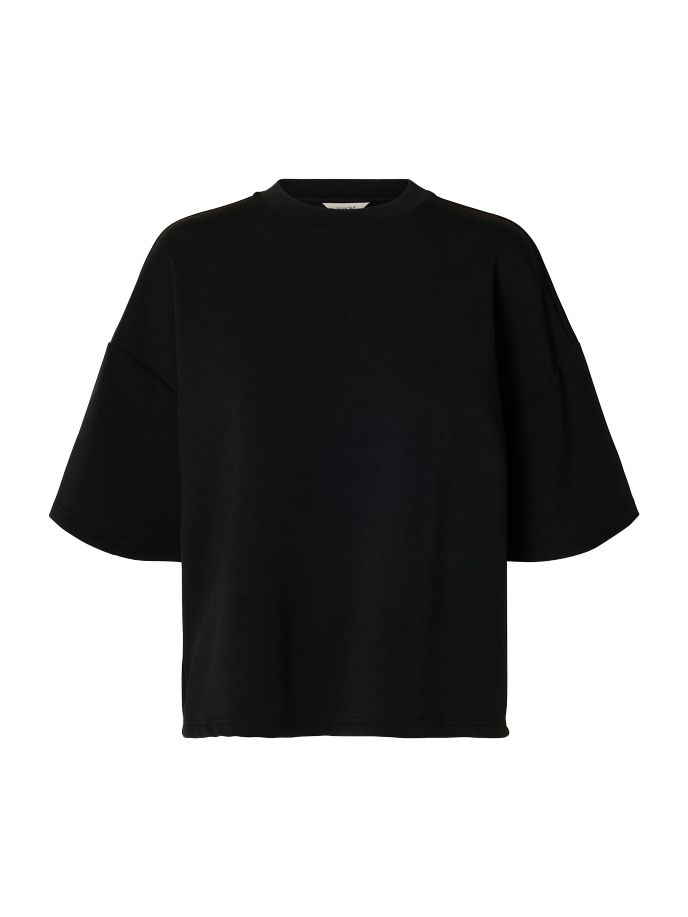 SELECTED Футболка оверсайз 'SLFTenny' в черном цвете
SELECTED Футболка оверсайз 'SLFTenny' в черном цвете