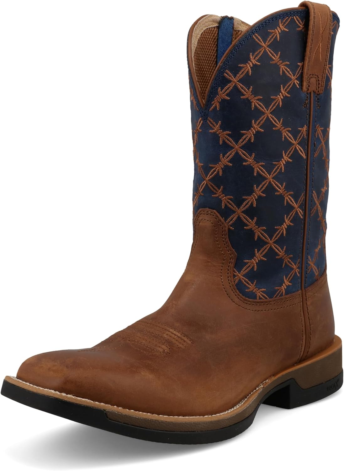 Ботинки Twisted X Men's 11 Tech X, широкий квадратный носок с Tech X, синий
Ботинки Twisted X Men's 11 Tech X, широкий квадратный носок с Tech X, синий