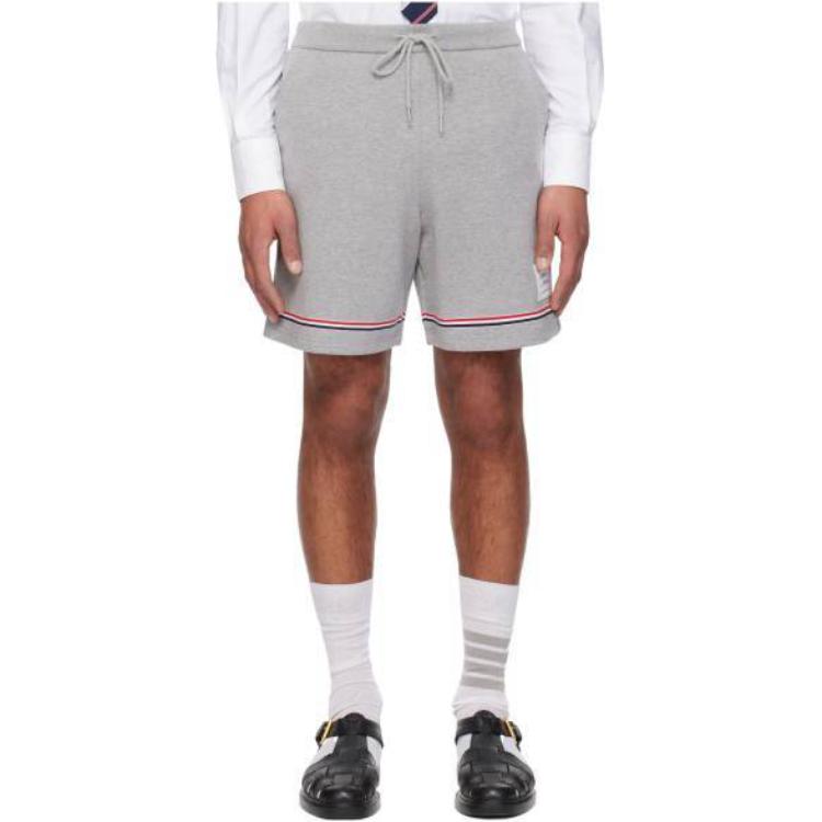 Шорты для бега Mid Rise с кулиской THOM BROWNE, серый
Шорты для бега Mid Rise с кулиской THOM BROWNE, серый