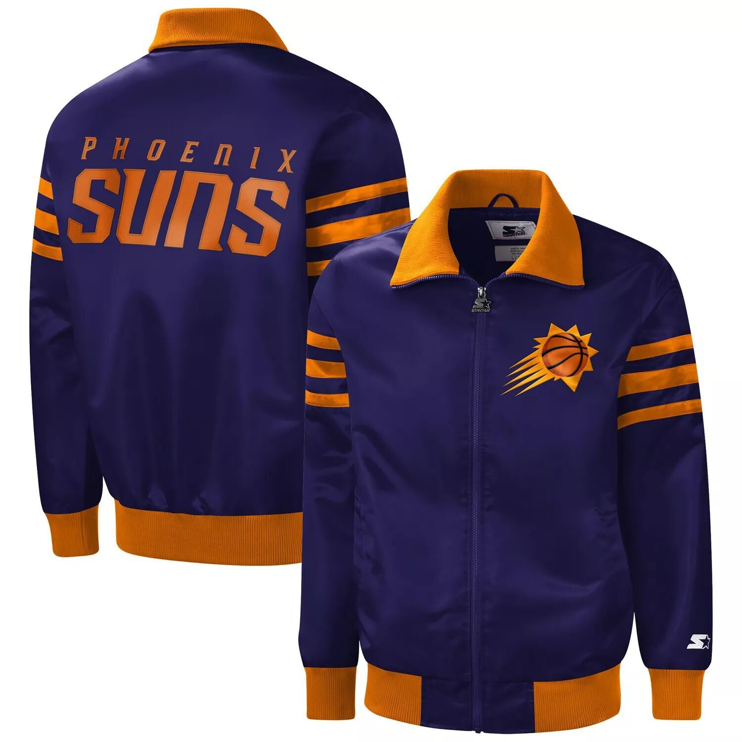 Мужская фиолетовая университетская куртка с молнией во всю длину Phoenix Suns The Captain II Starter, Фиолетовый, Мужская фиолетовая университетская куртка с молнией во всю длину Phoenix Suns The Captain II Starter
Мужская фиолетовая университетская куртка с молнией во всю длину Phoenix Suns The Captain II Starter, Фиолетовый, Мужская фиолетовая университетская куртка с молнией во всю длину Phoenix Suns The Captain II Starter