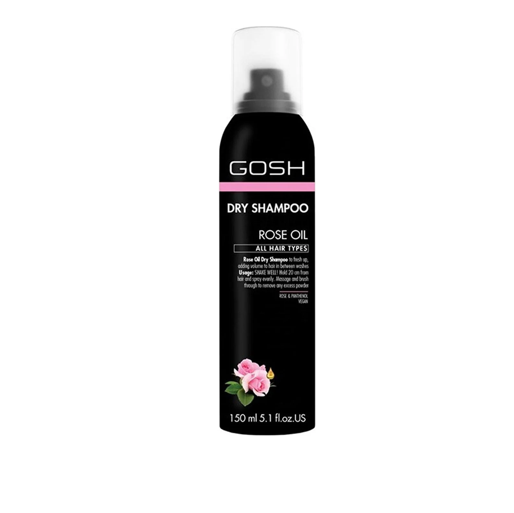 Сухой шампунь для волос с розовым маслом dry shampoo spray - rose oil Gosh, 150 мл
Сухой шампунь для волос с розовым маслом dry shampoo spray - rose oil Gosh, 150 мл