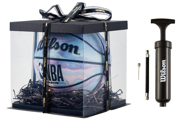 Wilson Баскетбольный мяч NBA сине-фиолетовый размер 7 тренировочный унисекс
Wilson Баскетбольный мяч NBA сине-фиолетовый размер 7 тренировочный унисекс