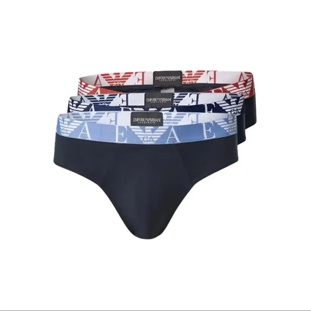 Трусы с логотипом EMPORIO ARMANI, синие
Трусы с логотипом EMPORIO ARMANI, синие
