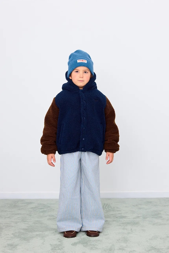 Детская толстовка с капюшоном Polar Sherpa Color Block Tinycottons, темно-синий
Детская толстовка с капюшоном Polar Sherpa Color Block Tinycottons, темно-синий