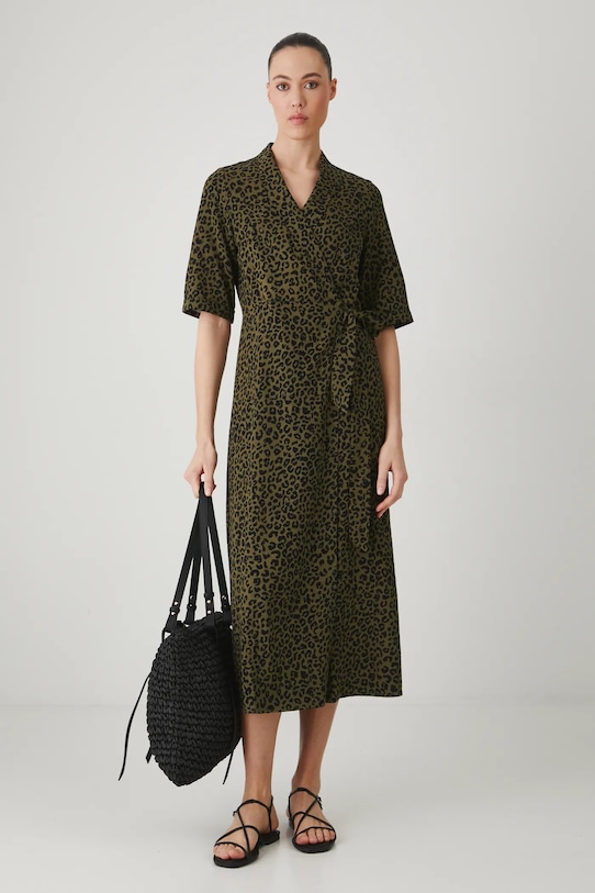 Платье с добавлением льна Medicine, зеленый
Платье с добавлением льна Medicine, зеленый