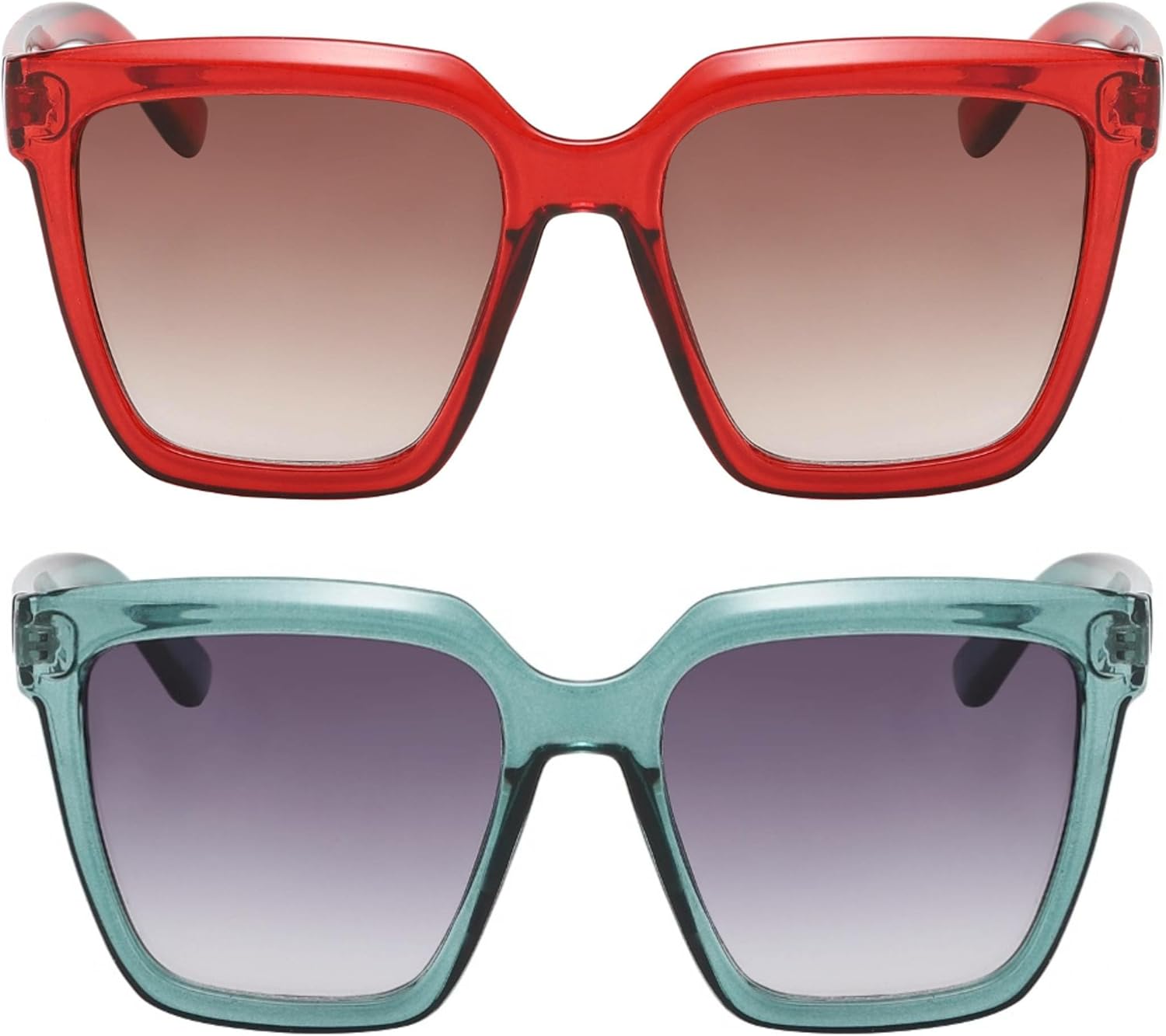 Солнцезащитные очки OWL Square Oversized для мужчин и женщин - оправа в виде рогов, линзы UV400, толстый пластик, женские солнцезащитные очки в стиле "бойфренд" XL, Red, Turquoise
Солнцезащитные очки OWL Square Oversized для мужчин и женщин - оправа в виде рогов, линзы UV400, толстый пластик, женские солнцезащитные очки в стиле "бойфренд" XL, Red, Turquoise