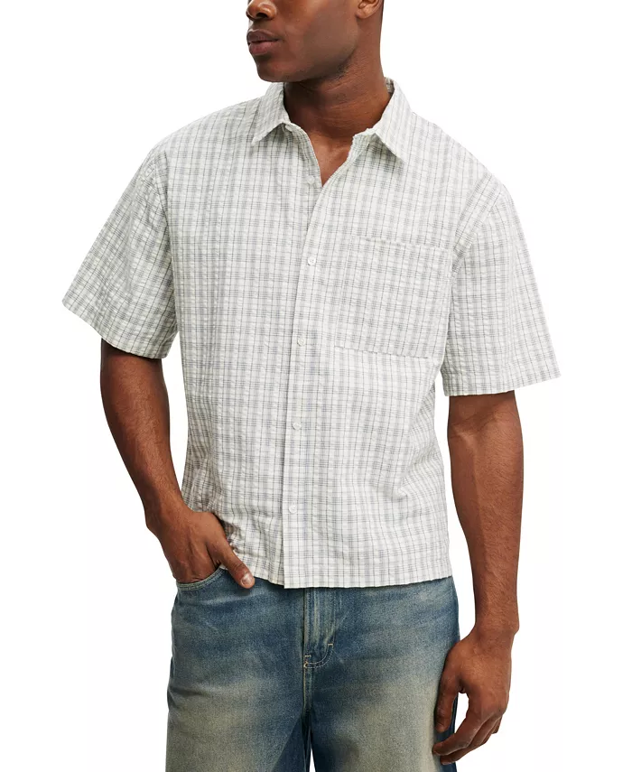 Мужская рубашка Darcy с коротким рукавом Cotton On, белый
Мужская рубашка Darcy с коротким рукавом Cotton On, белый