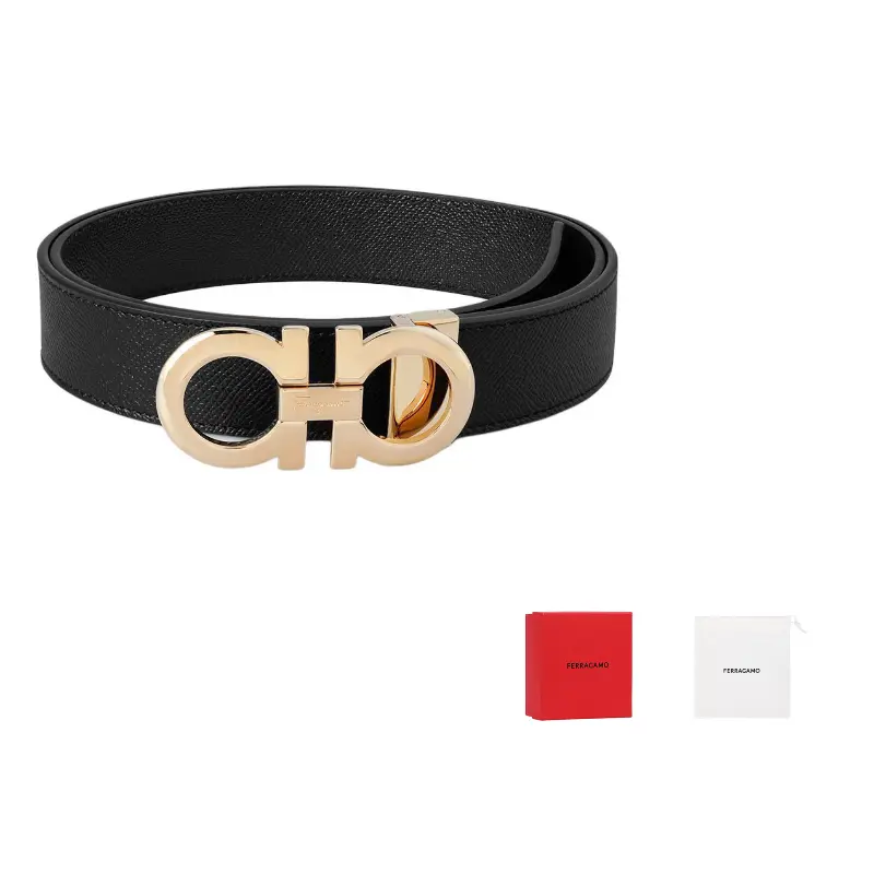 Ремень Gancini реверсивный Ferragamo, черный
Ремень Gancini реверсивный Ferragamo, черный