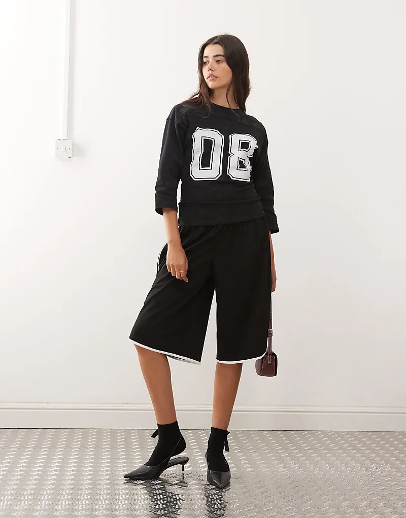 Спортивный топ Lioness City с рисунком и рукавами 3/4, черный, 08
Спортивный топ Lioness City с рисунком и рукавами 3/4, черный, 08