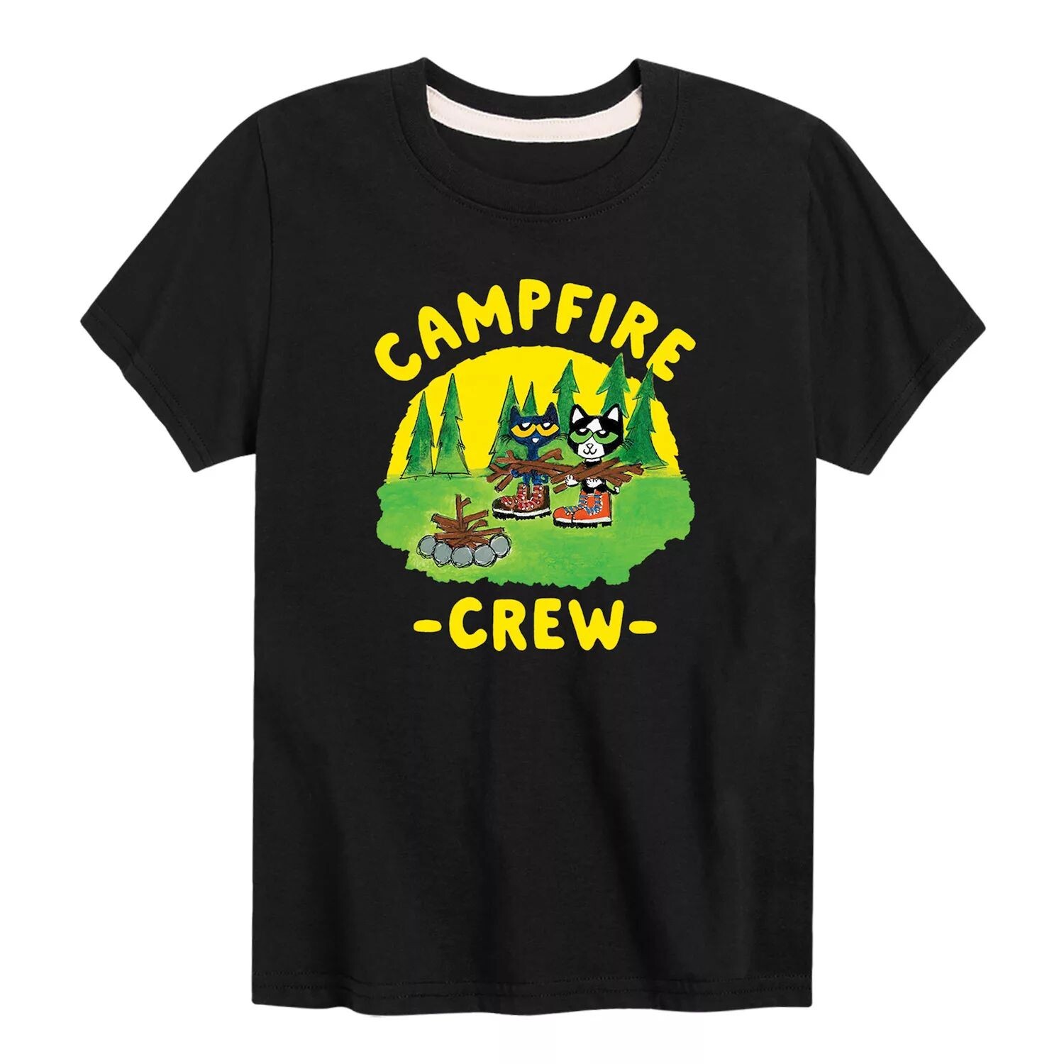 Футболка с рисунком Campfire Crew для мальчиков 8–20 лет Licensed Character, черный
Футболка с рисунком Campfire Crew для мальчиков 8–20 лет Licensed Character, черный