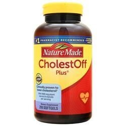Nature Made CholestOff Plus 210 софтгелей
Nature Made CholestOff Plus 210 софтгелей
