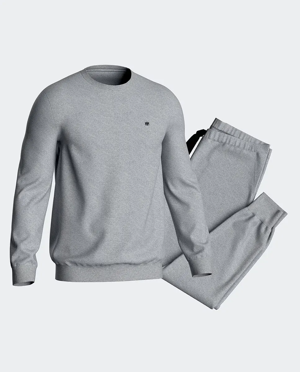 Мужская пижама из переработанного и органического хлопка Impetus, светло-серый
Мужская пижама из переработанного и органического хлопка Impetus, светло-серый