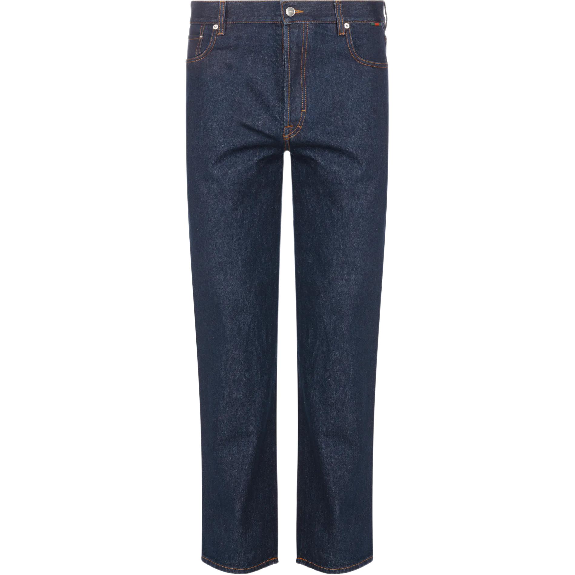 Slim Fit Denim Jeans GUCCI, темно-синий
Slim Fit Denim Jeans GUCCI, темно-синий