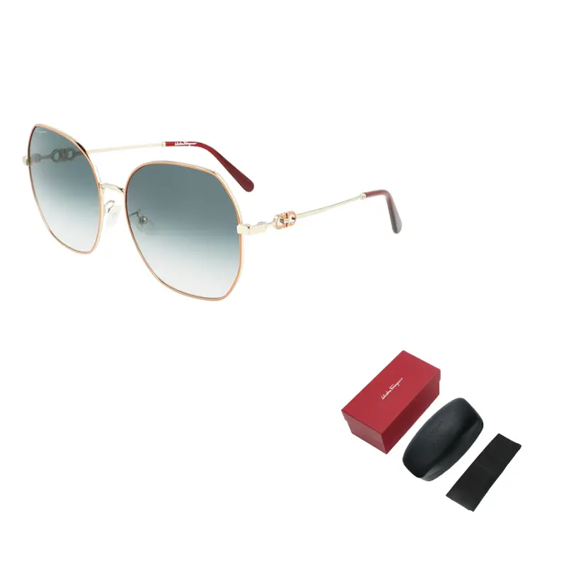 Ferragamo Металлические круглые солнцезащитные очки унисекс золотые, 744
Ferragamo Металлические круглые солнцезащитные очки унисекс золотые, 744