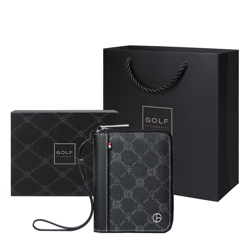Кошелек для моноклей из ПВХ с коровьей кожей, защитный держатель карт от скимминга Trumpets мужской черный GOLF, черный (в улучшенной упаковке)
Кошелек для моноклей из ПВХ с коровьей кожей, защитный держатель карт от скимминга Trumpets мужской черный GOLF, черный (в улучшенной упаковке)