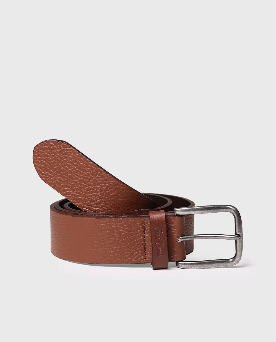 Мужской кожаный ремень Toni Pons, коричневый
Мужской кожаный ремень Toni Pons, коричневый