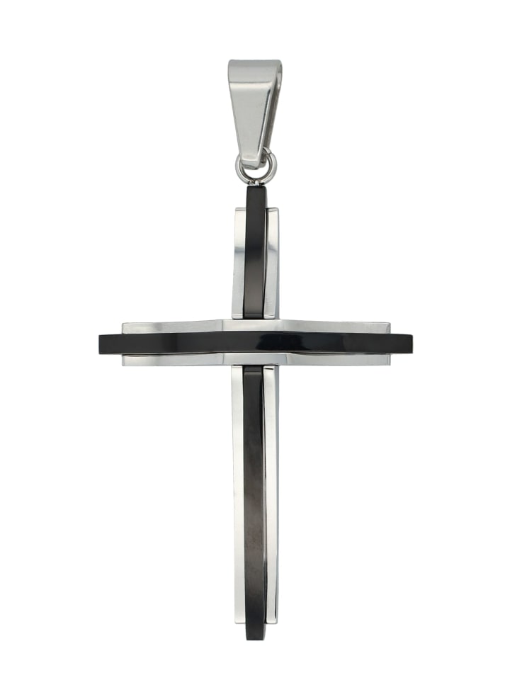 Adeliás Мужской кулон - крест из нержавеющей стали, серебристый
Adeliás Мужской кулон - крест из нержавеющей стали, серебристый