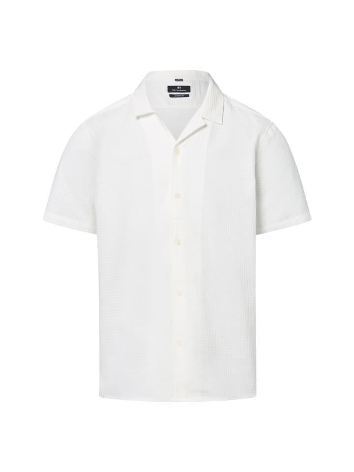 Рубашка с короткими рукавами цвета экрю Nils Sundström
Рубашка с короткими рукавами цвета экрю Nils Sundström