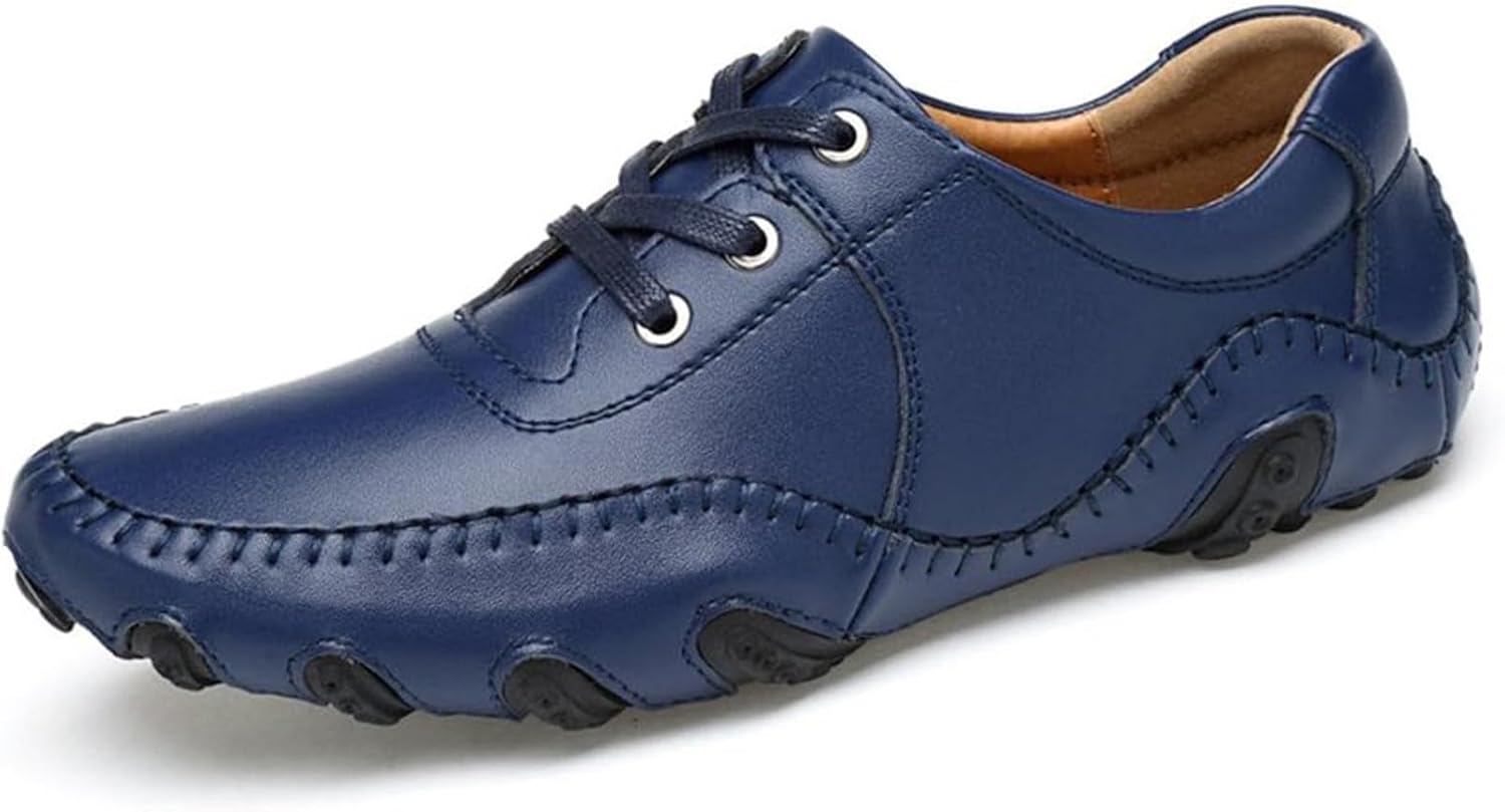 Мужские удобные дышащие кожаные мокасины для вождения Xinduoyu, синий
Мужские удобные дышащие кожаные мокасины для вождения Xinduoyu, синий