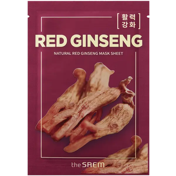 Тканевая маска для лица, 21 мл The Saem Red ginseng
Тканевая маска для лица, 21 мл The Saem Red ginseng