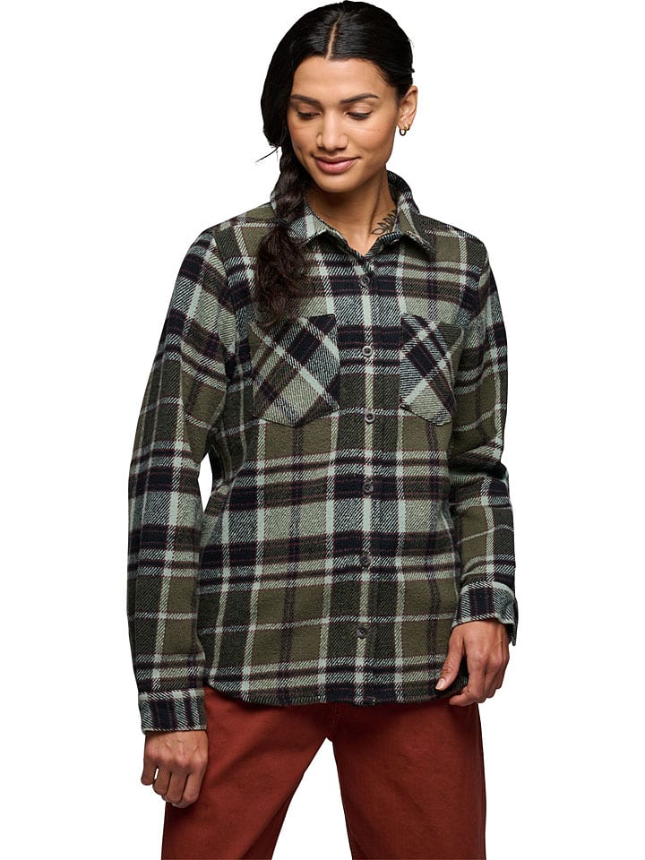 Black Diamond Фланелевая рубашка "Project" в зелено-черном цвете
Black Diamond Фланелевая рубашка "Project" в зелено-черном цвете