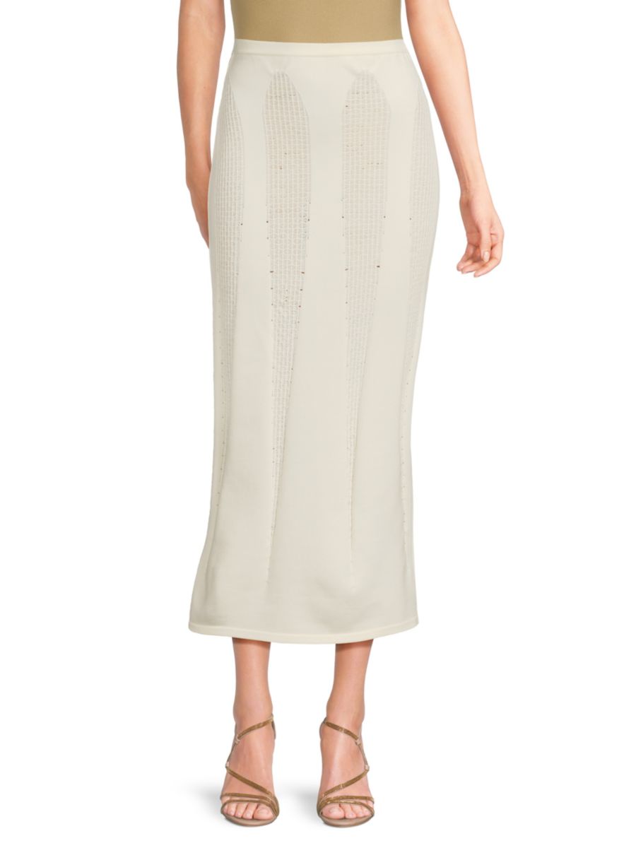 Юбка миди из смесовой вискозы Giambattista Valli, слоновая кость
Юбка миди из смесовой вискозы Giambattista Valli, слоновая кость