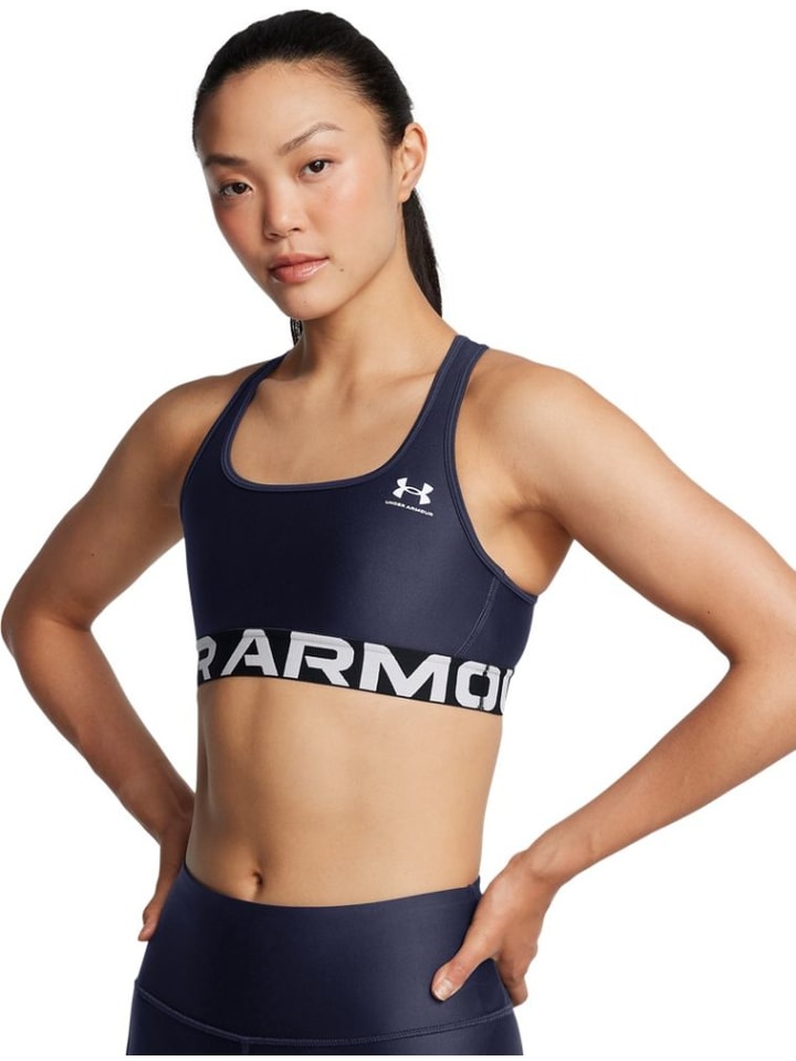 Спортивный бюстгальтер Ua Hg Mid Branded Under Armour, синий
Спортивный бюстгальтер Ua Hg Mid Branded Under Armour, синий