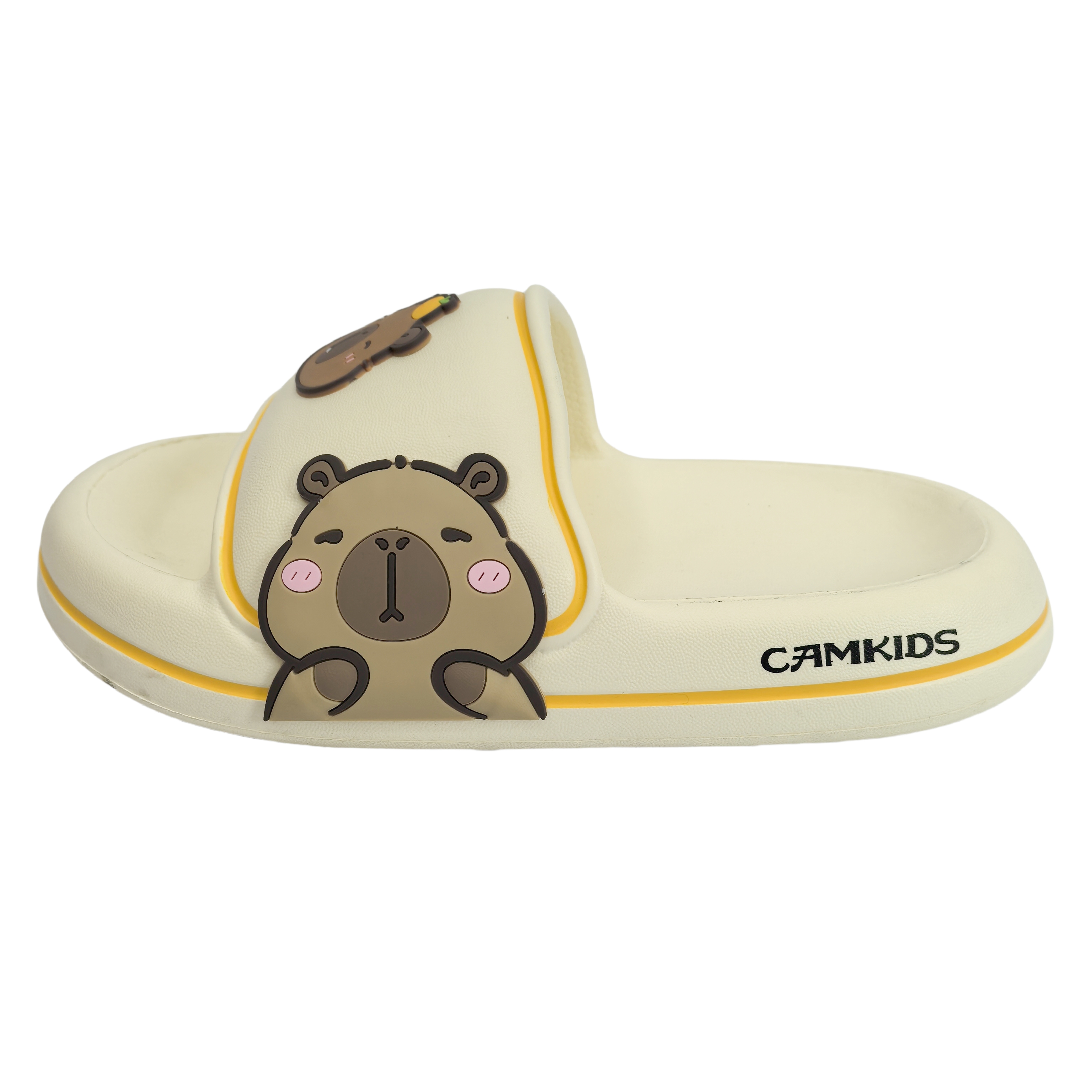 Нескользящие и дышащие детские шлепанцы CAMKIDS, бежевый
Нескользящие и дышащие детские шлепанцы CAMKIDS, бежевый