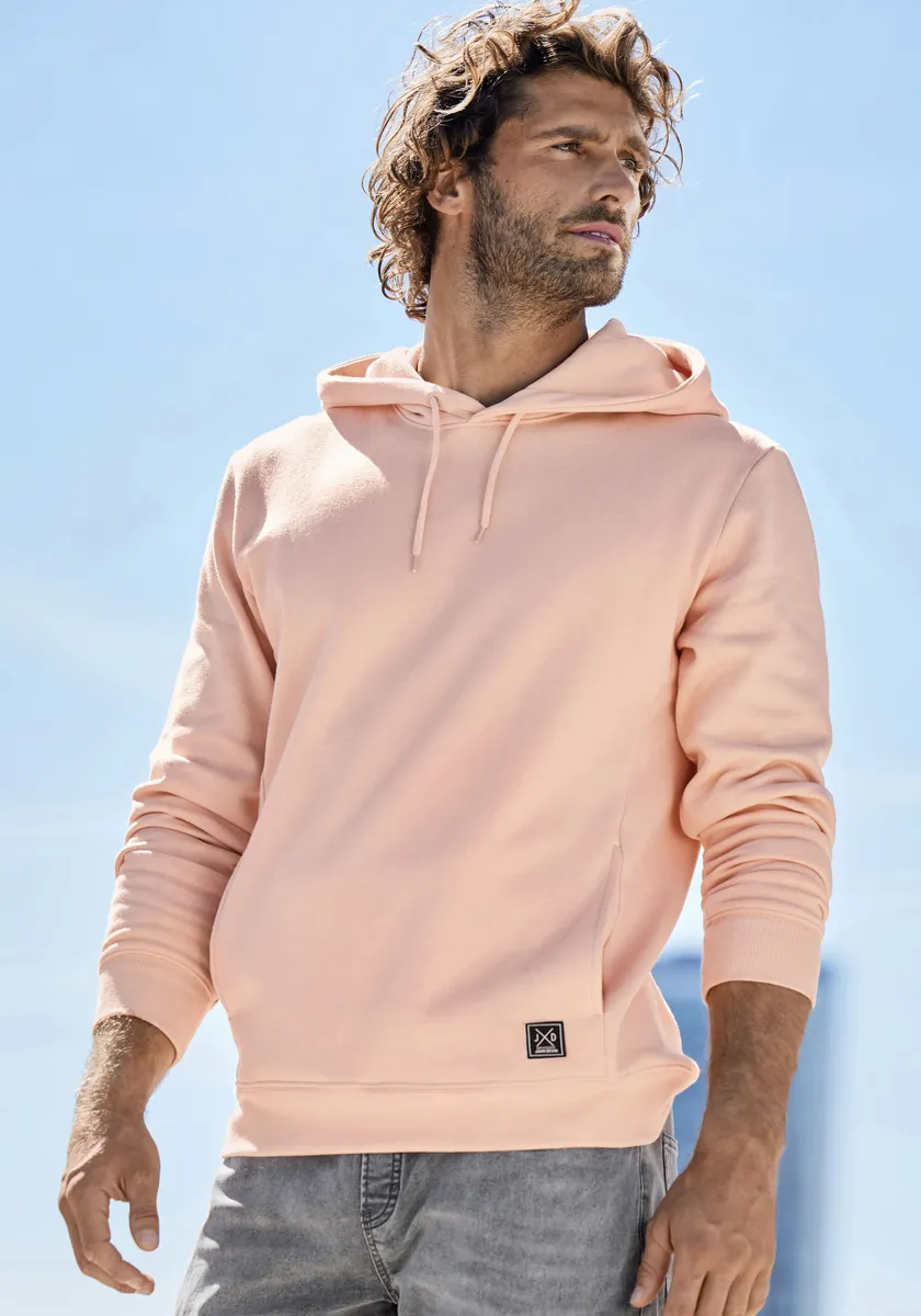 Толстовка John Devin, длинный рукав, толстовка с круглым вырезом и капюшоном, смесь хлопка, цвет Apricot
Толстовка John Devin, длинный рукав, толстовка с круглым вырезом и капюшоном, смесь хлопка, цвет Apricot