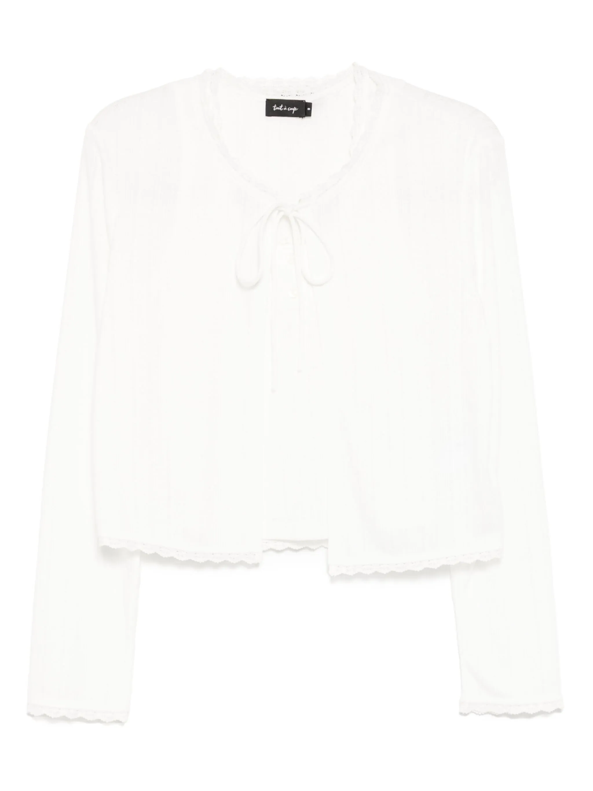 Топ с кружевом Tout A Coup, белый
Топ с кружевом Tout A Coup, белый