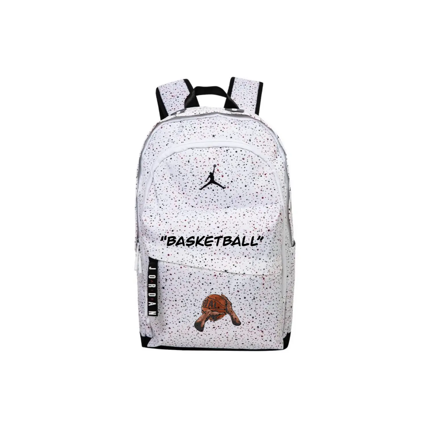 Jordan Большой унисекс рюкзак из полиэстера белого цвета, Basketball
Jordan Большой унисекс рюкзак из полиэстера белого цвета, Basketball