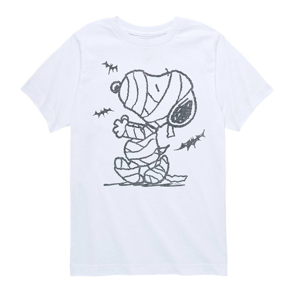 Футболка с рисунком Peanuts Snoopy Mummy and Bats для мальчиков 8–20 лет Licensed Character, белый
Футболка с рисунком Peanuts Snoopy Mummy and Bats для мальчиков 8–20 лет Licensed Character, белый