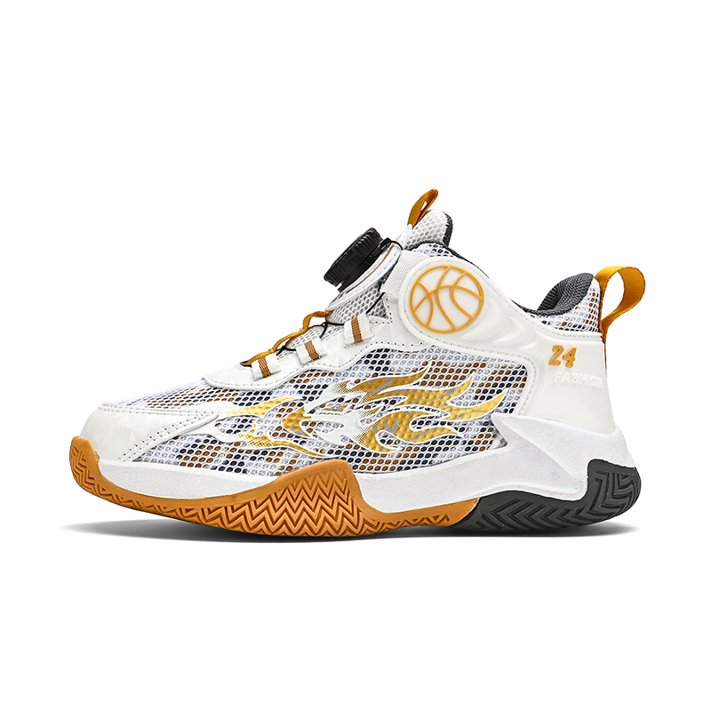 Баскетбольные кроссовки средней высоты с амортизацией от ударов, износостойкие и дышащие. ZHULE, белый/золотой
Баскетбольные кроссовки средней высоты с амортизацией от ударов, износостойкие и дышащие. ZHULE, белый/золотой