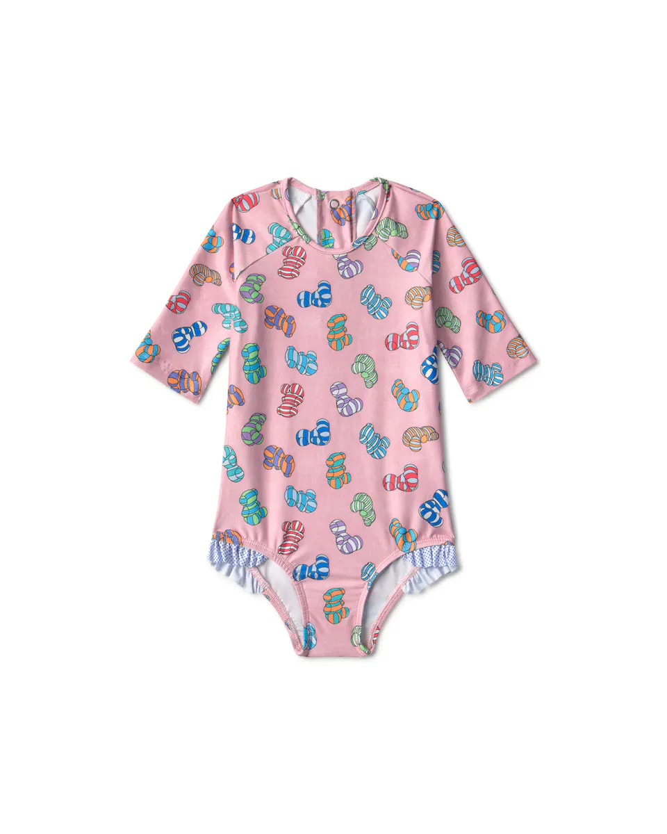 Девичий купальник полной длины с длинным рукавом Bold Bear принт многоцветный Tous, цвет Rosa
Девичий купальник полной длины с длинным рукавом Bold Bear принт многоцветный Tous, цвет Rosa