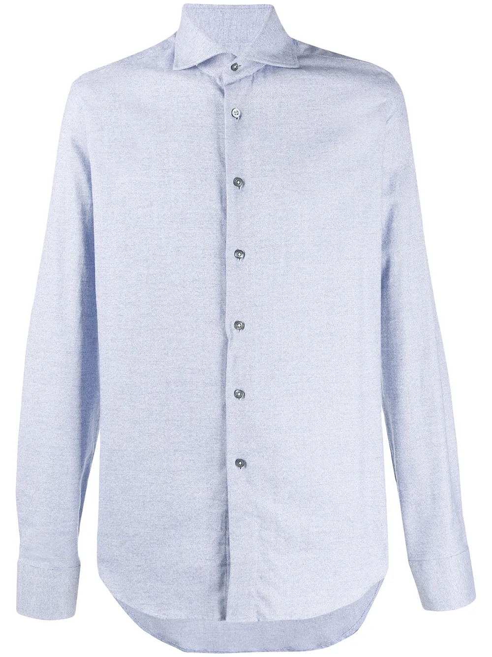 Рубашка с закругленным подолом Dell'Oglio, синий
Рубашка с закругленным подолом Dell'Oglio, синий