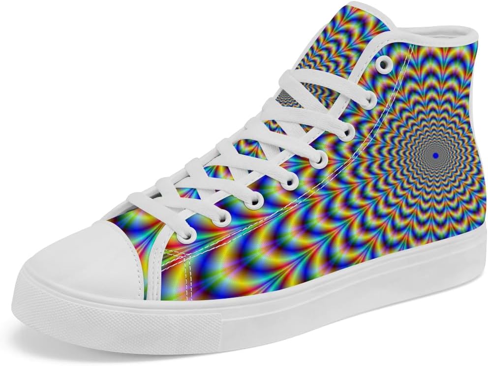 Высокие кеды из ткани, радужные высокие кроссовки на шнуровке для повседневной носки для женщин и мужчин Chebing, 612 Multicolor
Высокие кеды из ткани, радужные высокие кроссовки на шнуровке для повседневной носки для женщин и мужчин Chebing, 612 Multicolor