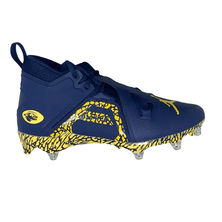 Кроссовки Jordan Alpha Menace Pro 3 'Michigan' PE, синий
Кроссовки Jordan Alpha Menace Pro 3 'Michigan' PE, синий