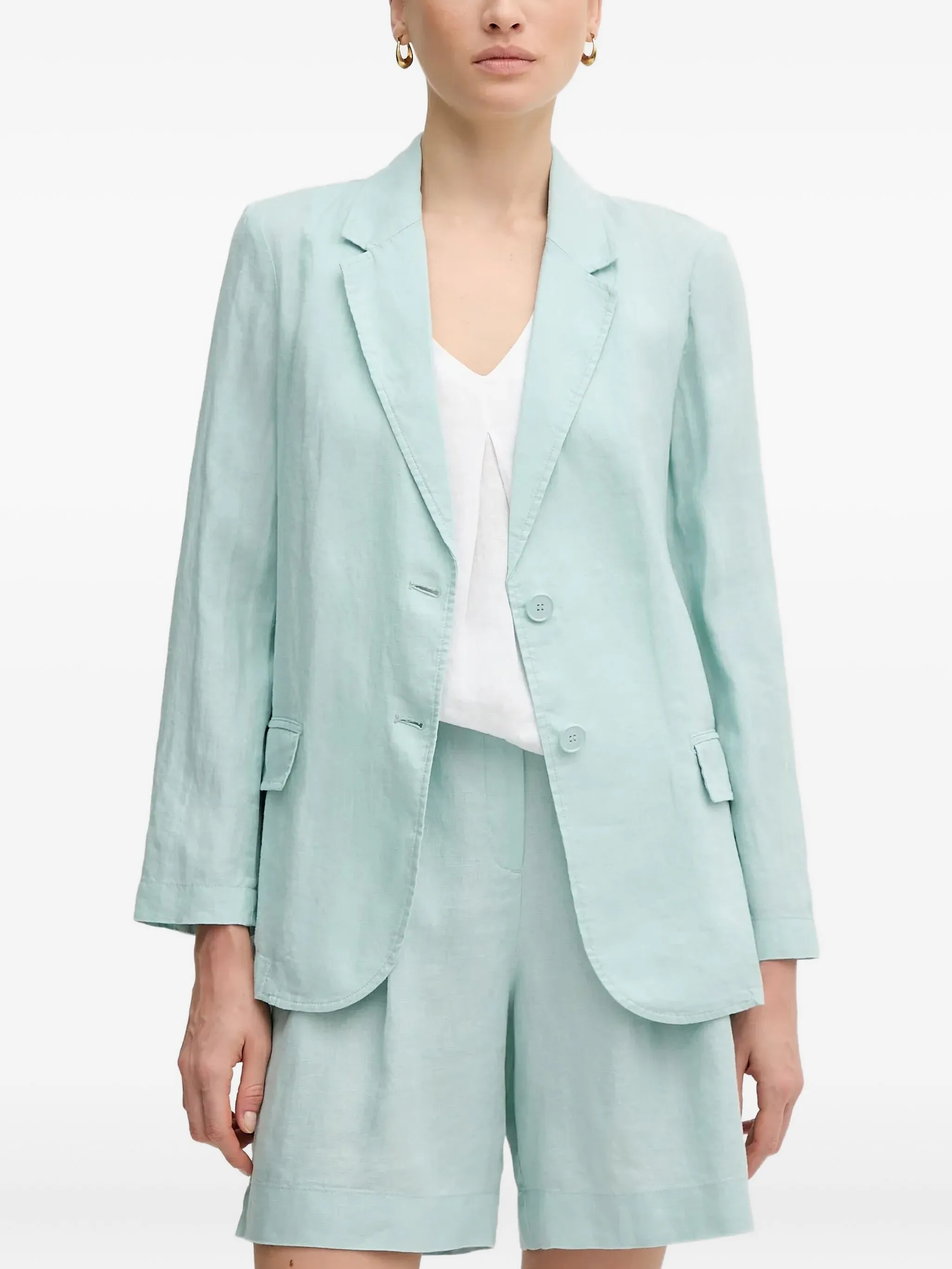 Льняной пиджак Benetton, синий
Льняной пиджак Benetton, синий