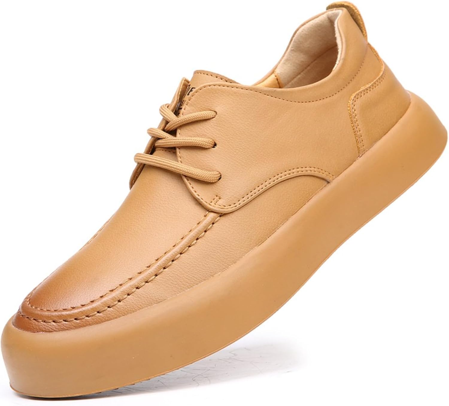 Мужские кожаные оксфорды на шнуровке с платформой, повседневные модные балетки, кроссовки для ходьбы, легкие, мягкие, с круглым носком, деловая обувь для повседневной работы в офисе и формального вождения Netehadi, желтый
Мужские кожаные оксфорды на шнуровке с платформой, повседневные модные балетки, кроссовки для ходьбы, легкие, мягкие, с круглым носком, деловая обувь для повседневной работы в офисе и формального вождения Netehadi, желтый