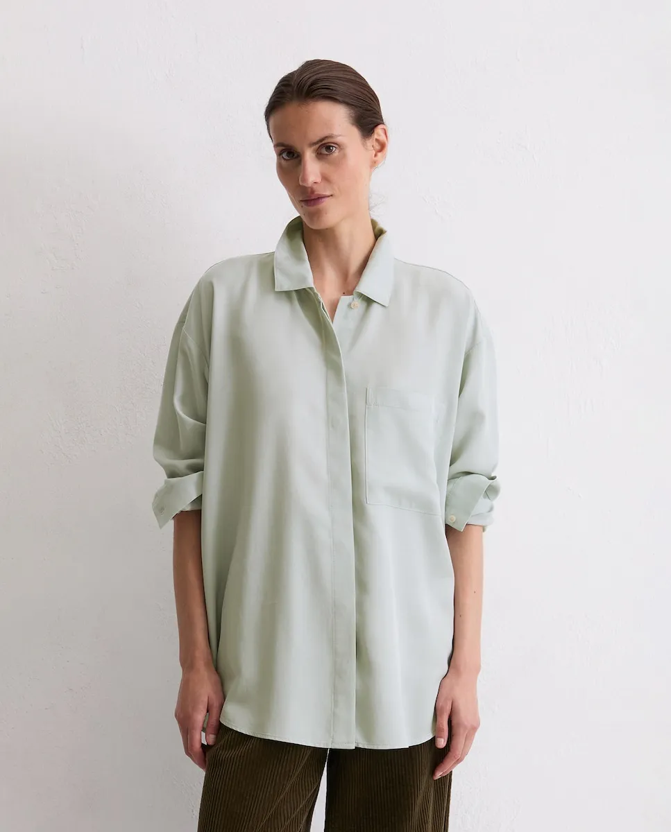 Женская блузка обычного кроя, изготовленная из TENCEL Lyocell MARC O'POLO, светло-зеленый
Женская блузка обычного кроя, изготовленная из TENCEL Lyocell MARC O'POLO, светло-зеленый