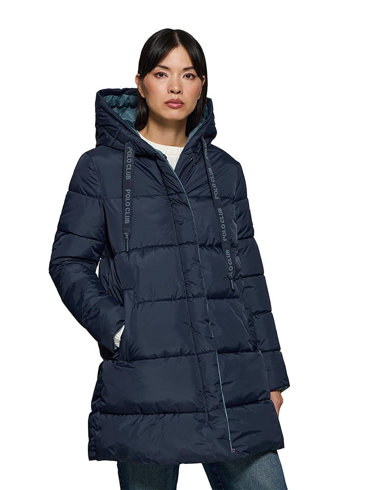 Пуховик Polo Club Wende-Wintermantel, темно-синий 
Пуховик Polo Club Wende-Wintermantel, темно-синий