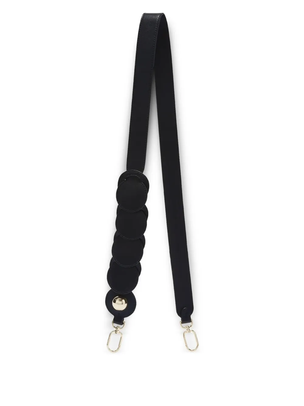 Ремень для сумки с аппликацией Furla, черный
Ремень для сумки с аппликацией Furla, черный